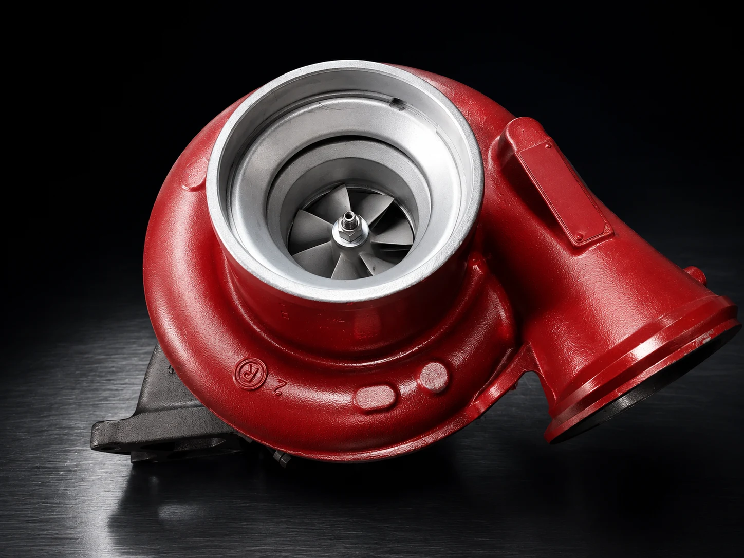 Detalle de turbocargador reacondicionado